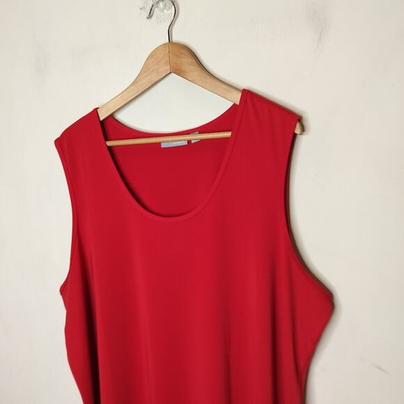 Susan Graver Liquid Knit Shell Tank Top - Picture 5 of 9